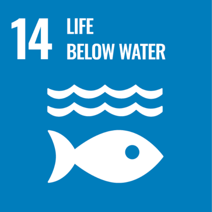 Conserve and sustainably use the oceans, seas and marine resources for sustainable develoment.